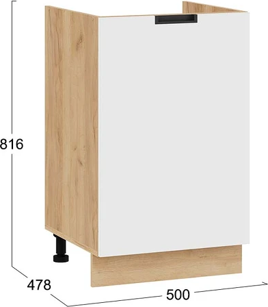 Шкаф под мойку ТриЯ Гренада с одной дверью 1Н5М