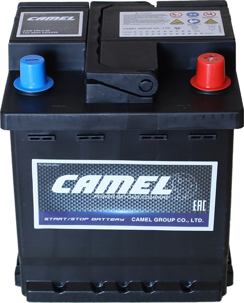 Автомобильный аккумулятор Camel AGM VRL0 40 12V Euro 420А