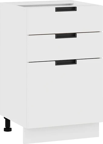 Шкаф-стол кухонный ТриЯ Гренада с тремя ящиками 1Н5Я3 - фото