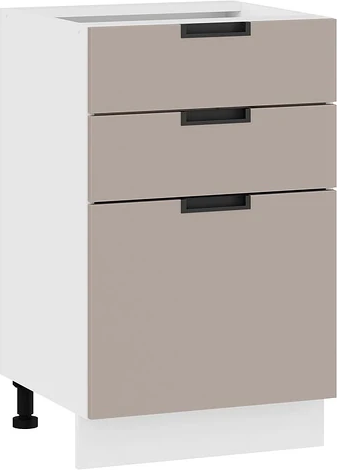 Шкаф-стол кухонный ТриЯ Гренада с тремя ящиками 1Н5Я3 - фото