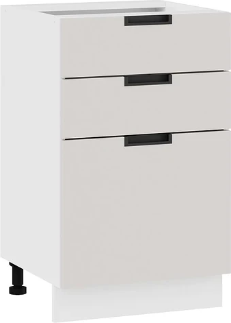 Шкаф-стол кухонный ТриЯ Гренада с тремя ящиками 1Н5Я3 - фото