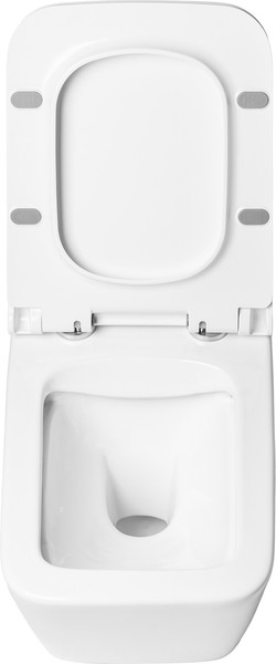 Унитаз подвесной с инсталляцией Saniteco KW-9004W + Berges АТОМ 410 040333