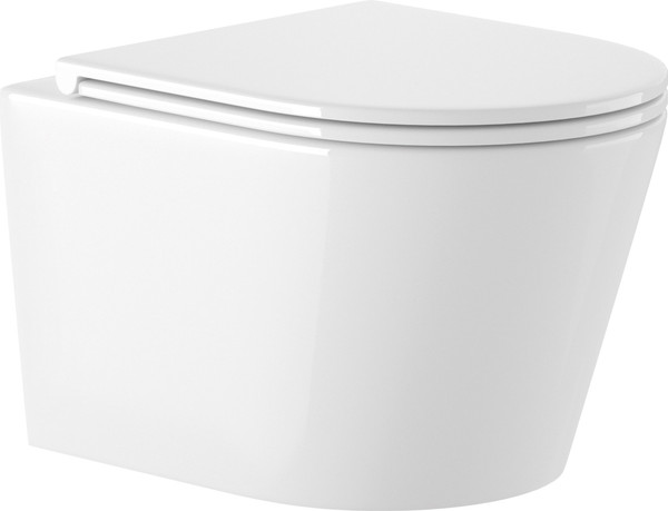 Унитаз подвесной с инсталляцией Saniteco KW-9005W + Berges АТОМ 410 040333