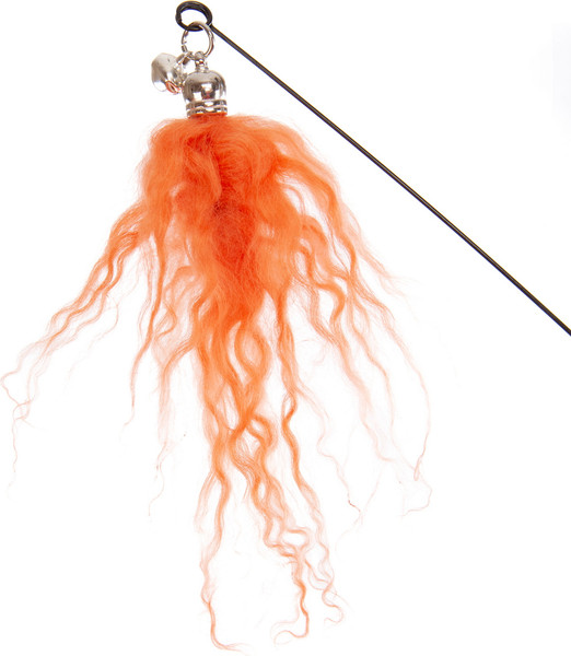 Игрушка для кошек ZooZooZoo Удочка-дразнилка Кудряшка / YM-11-A