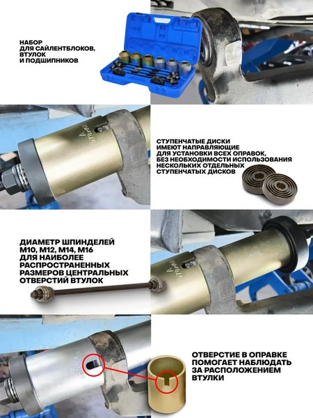 Набор съемников Forsage F-933T1