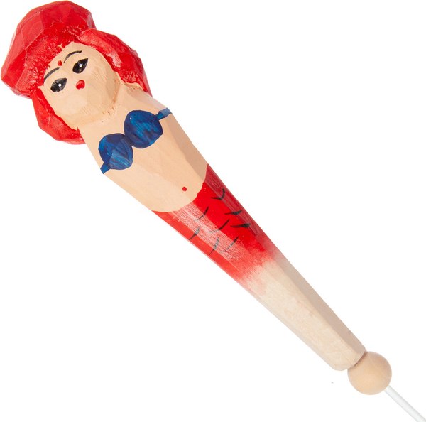 Игрушка для кошек ZooZooZoo Удочка-дразнилка Перышки / YM-31