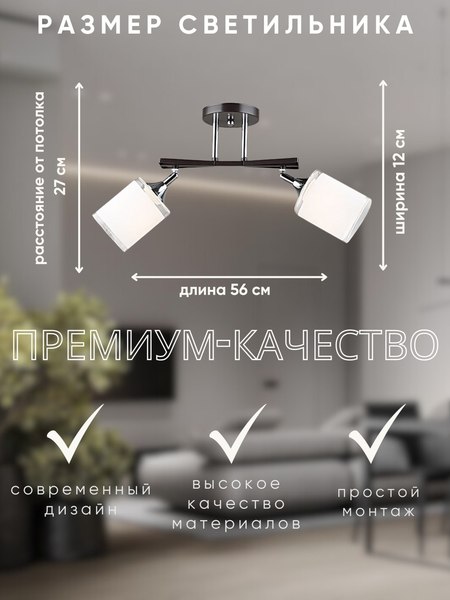 Потолочный светильник Aitin-Pro НПБ 02-2x60-101 / N5959/2