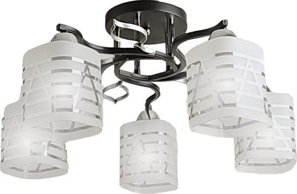 Люстра Aitin-Pro НПБ 02-5x60-101 / 8239/5 - фото