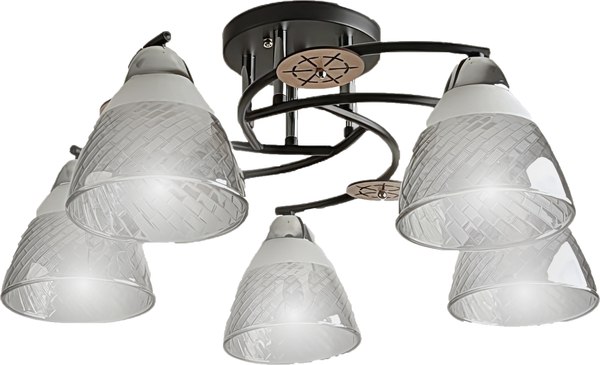 Люстра Aitin-Pro НПБ 02-5x60-101 / 8245/5 - фото