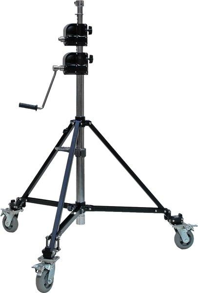 Стойка для студийного оборудования GreenBean Titan Pro 368WA Wind-Up на колесах / 32349 - фото