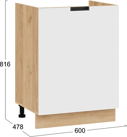 Шкаф под мойку ТриЯ Гренада с одной дверью 1Н6М