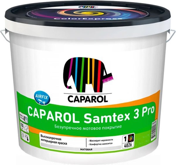 Краска Caparol Samtex 3 Pro База3 - фото