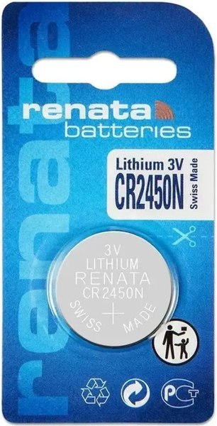 Батарейка Renata CR2450 N BL-1 3В / 12552
