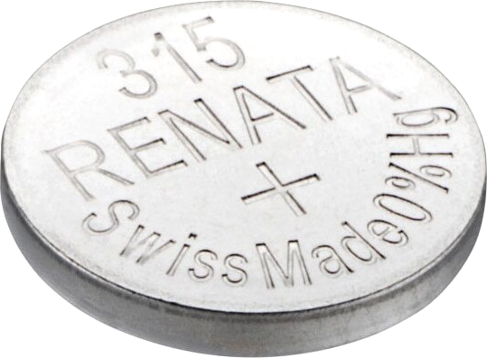Батарейка Renata SR315/SR716SW BL-1 1.55V 10mAh 5.8x1.6mm - фото