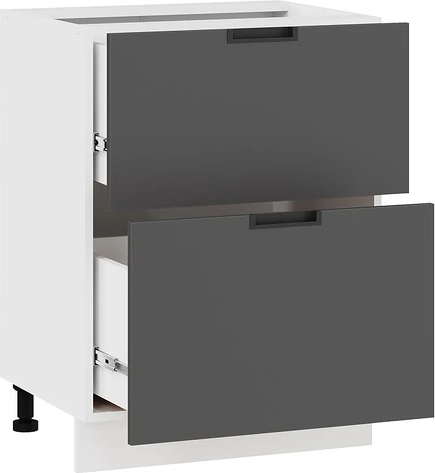 Шкаф-стол кухонный ТриЯ Гренада с двумя ящиками 1Н6Я2