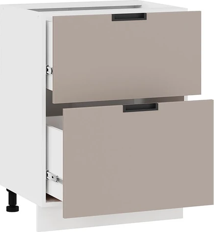 Шкаф-стол кухонный ТриЯ Гренада с двумя ящиками 1Н6Я2