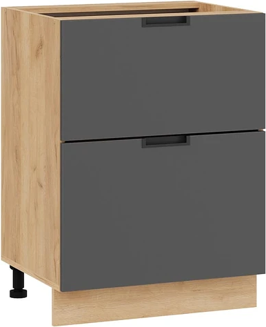 Шкаф-стол кухонный ТриЯ Гренада с двумя ящиками 1Н6Я2 - фото