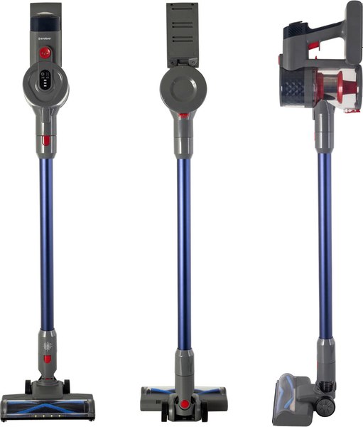 Вертикальный пылесос Endever SkyClean VC-304 (темно-синий/серый)