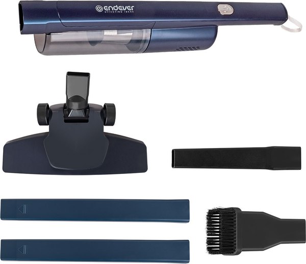 Вертикальный пылесос Endever SkyClean VC-298 (темно-синий)
