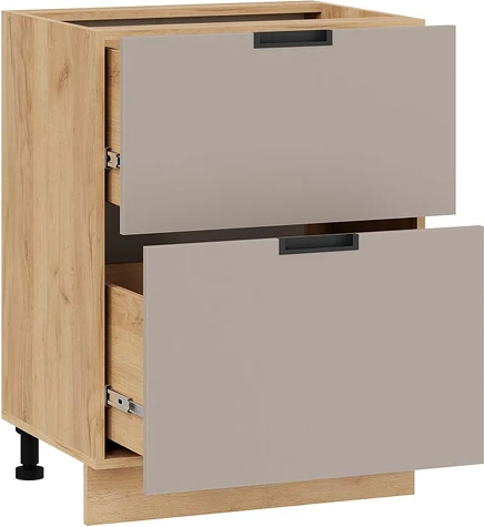 Шкаф-стол кухонный ТриЯ Гренада с двумя ящиками 1Н6Я2