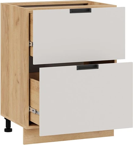 Шкаф-стол кухонный ТриЯ Гренада с двумя ящиками 1Н6Я2