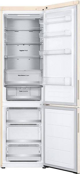 Холодильник с морозильником LG GC-B509AEPW