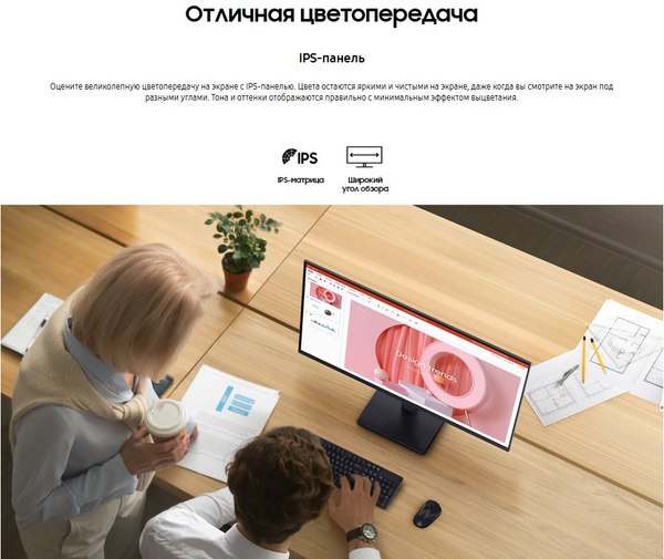 Монитор Samsung LS24D300GAIXCI