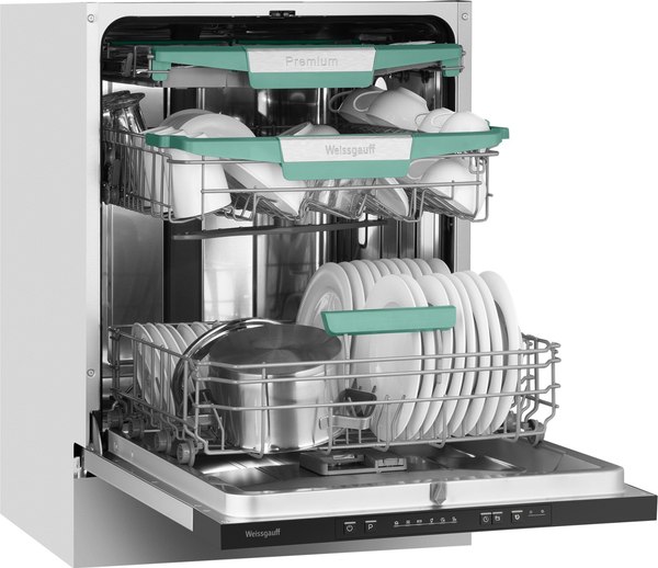 Посудомоечная машина Weissgauff BDW 6136 D Inverter AutoOpen Infolight