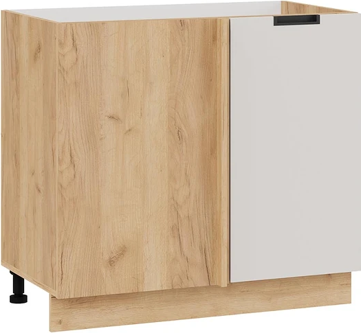 Шкаф навесной для кухни ТриЯ Гренада 1Н9У угловой с одной дверью - фото