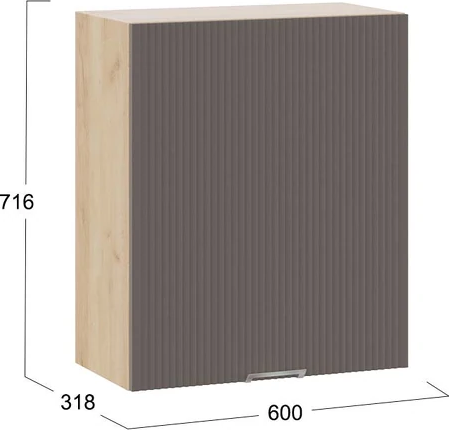 Шкаф навесной для кухни ТриЯ Кимберли 1В6 с одной дверью