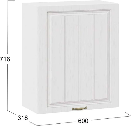 Шкаф навесной для кухни ТриЯ Лина 1В6 с одной дверью