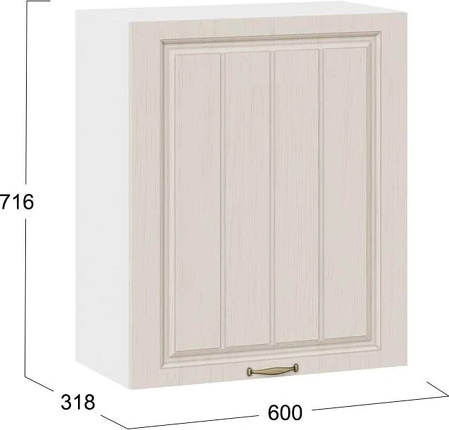 Шкаф навесной для кухни ТриЯ Лина 1В6 с одной дверью