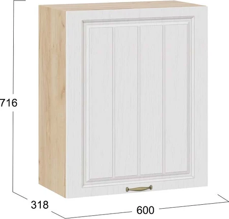 Шкаф навесной для кухни ТриЯ Лина 1В6 с одной дверью