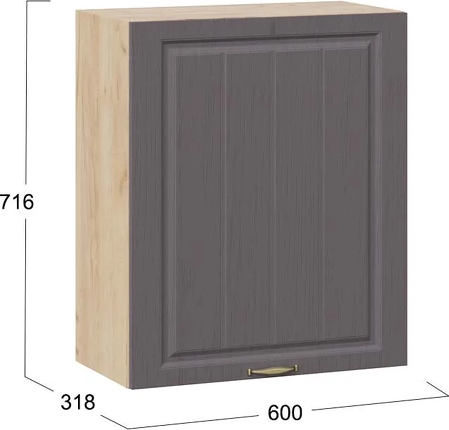 Шкаф навесной для кухни ТриЯ Лина 1В6 с одной дверью