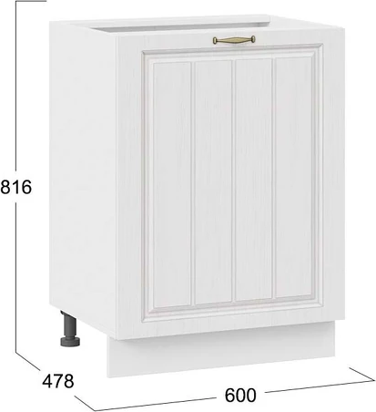 Шкаф-стол кухонный ТриЯ Лина 1Н6 с одной дверью