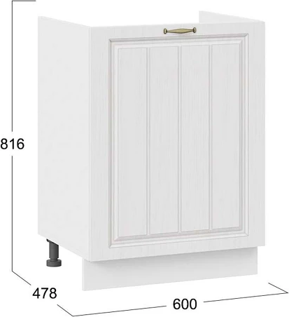 Шкаф под мойку ТриЯ Лина 1Н6М с одной дверью