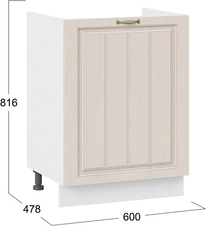 Шкаф под мойку ТриЯ Лина 1Н6М с одной дверью