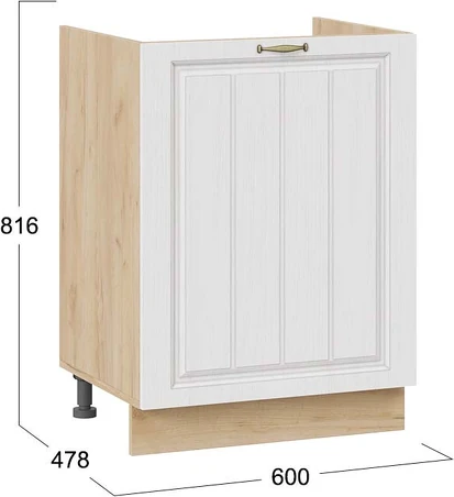 Шкаф под мойку ТриЯ Лина 1Н6М с одной дверью