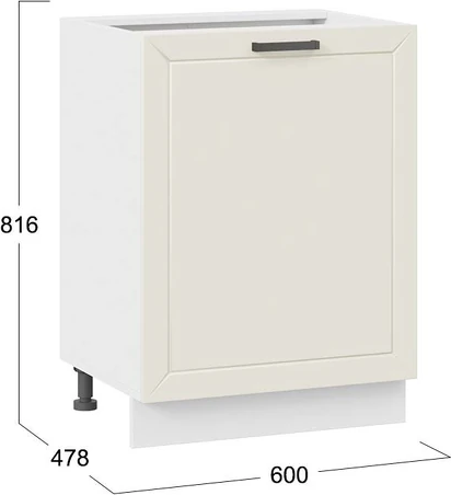 Шкаф-стол кухонный ТриЯ Лорас 1Н6 с одной дверью