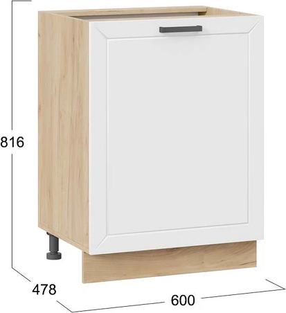 Шкаф-стол кухонный ТриЯ Лорас 1Н6 с одной дверью