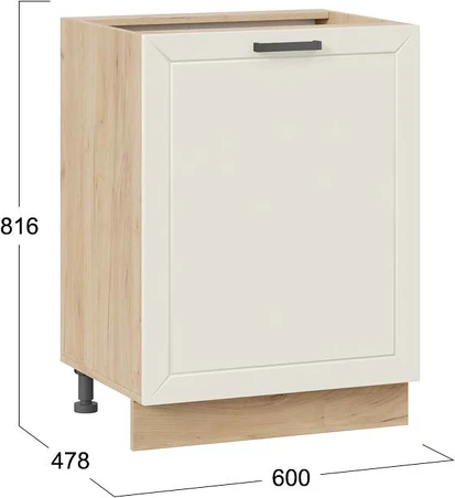 Шкаф-стол кухонный ТриЯ Лорас 1Н6 с одной дверью