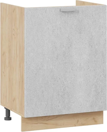 Шкаф под мойку ТриЯ Гранита 1Н6М с одной дверью - фото