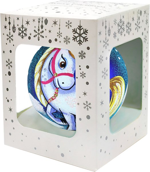 Шар новогодний Декарт 8Ш0132