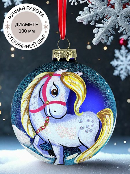 Шар новогодний Декарт 8Ш0132