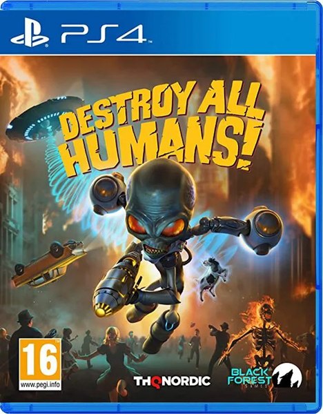 Игра для игровой консоли PlayStation 4 Destroy All Humans! - фото