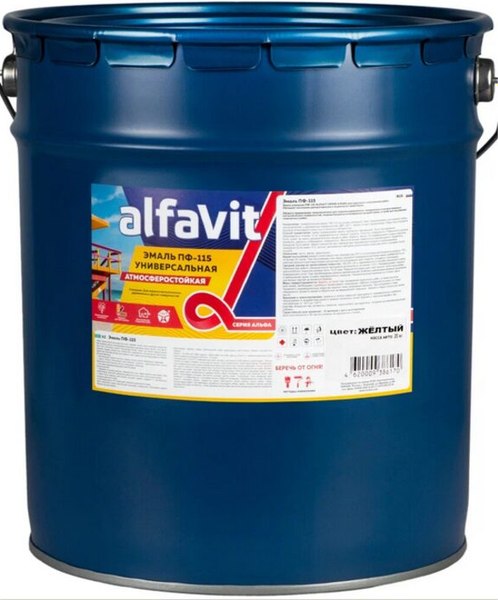 Эмаль Альфа ПФ-115 - фото
