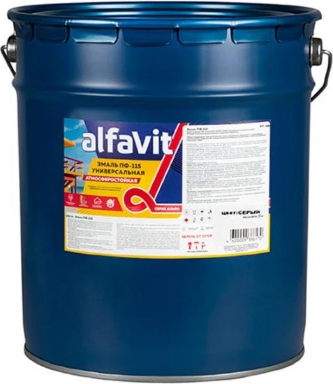 Эмаль Альфа ПФ-115 - фото