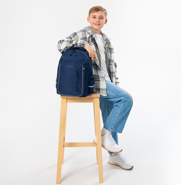 Школьный рюкзак Brauberg Intent. Navy Blue / 273113