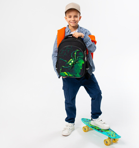 Школьный рюкзак Brauberg Optima. Ominous Spider / 273160