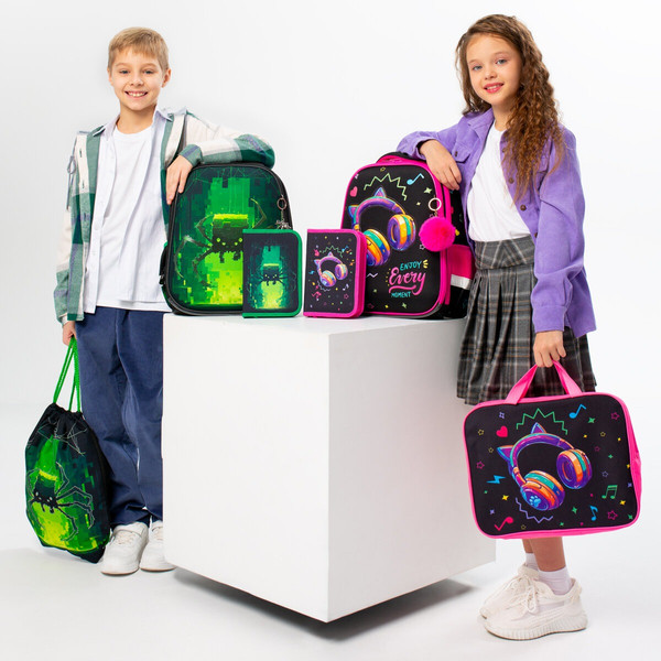 Школьный рюкзак Brauberg Premium. Headphones / 273100